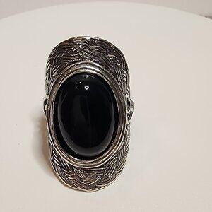 Onyx 925 Silver Ring